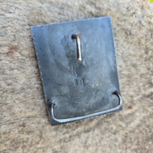 Load image into Gallery viewer, Black Bear Claw & Turquoise Belt Buckle