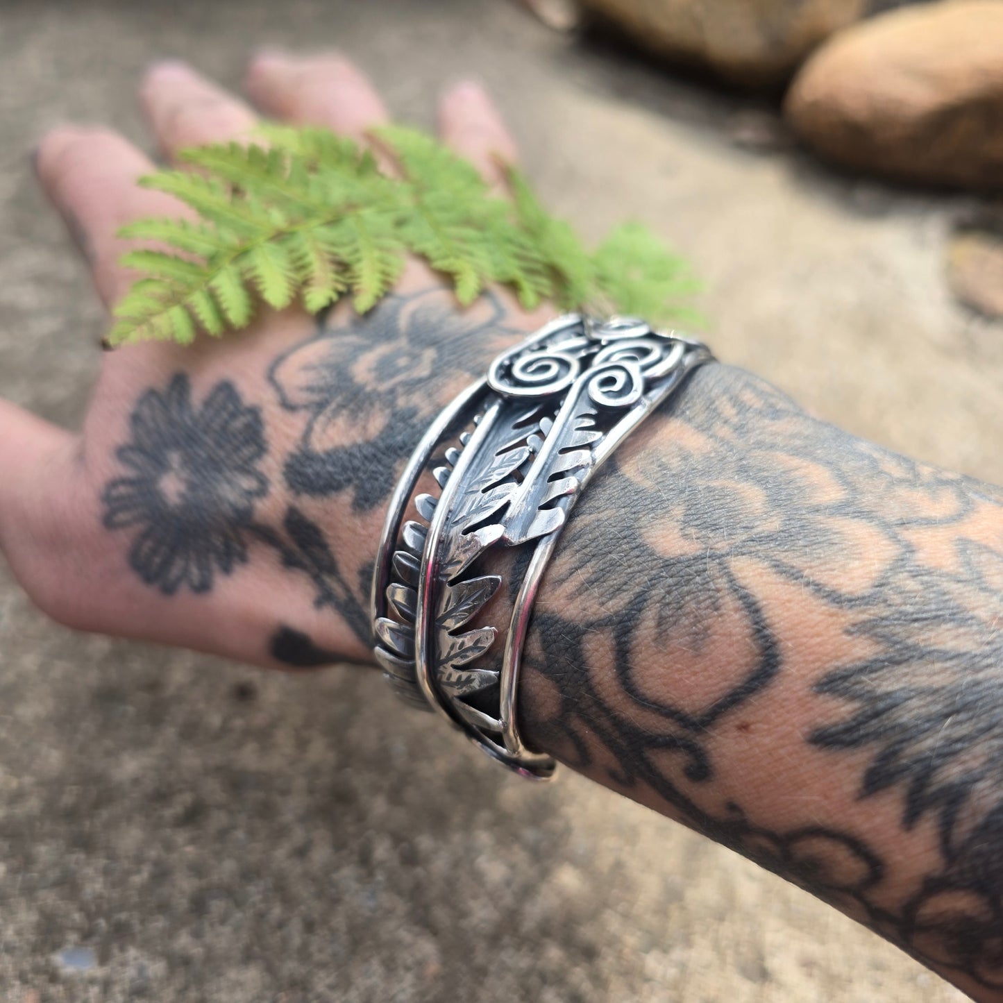 Fern Frond Cuff