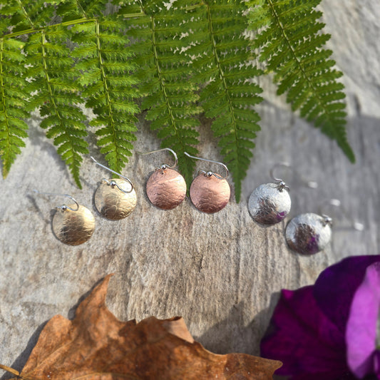 Hummingbird Flower Earrings