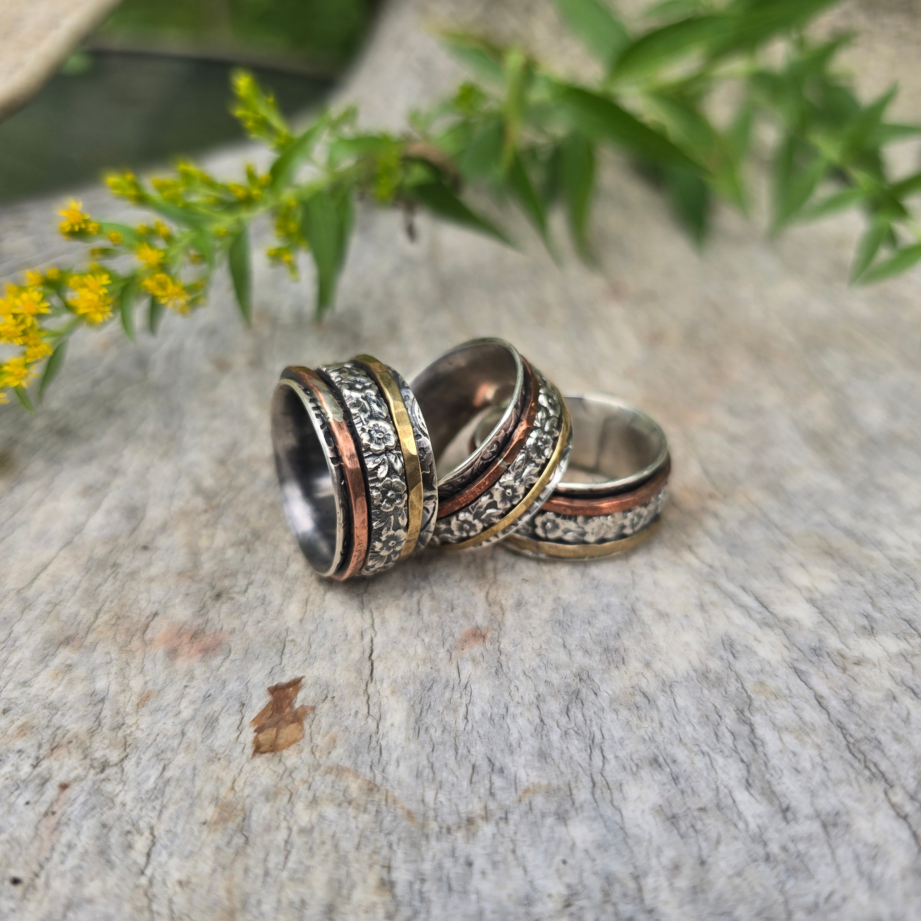 Hand-Forged Sterling Silver & Gold Rings | Sterling Roots
