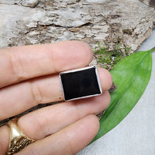 Load image into Gallery viewer, Black Onyx Rectangle Ring
