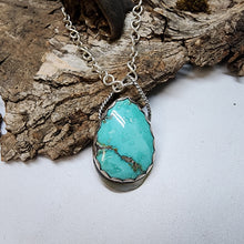 Load image into Gallery viewer, Turquoise Raindrop Pendant
