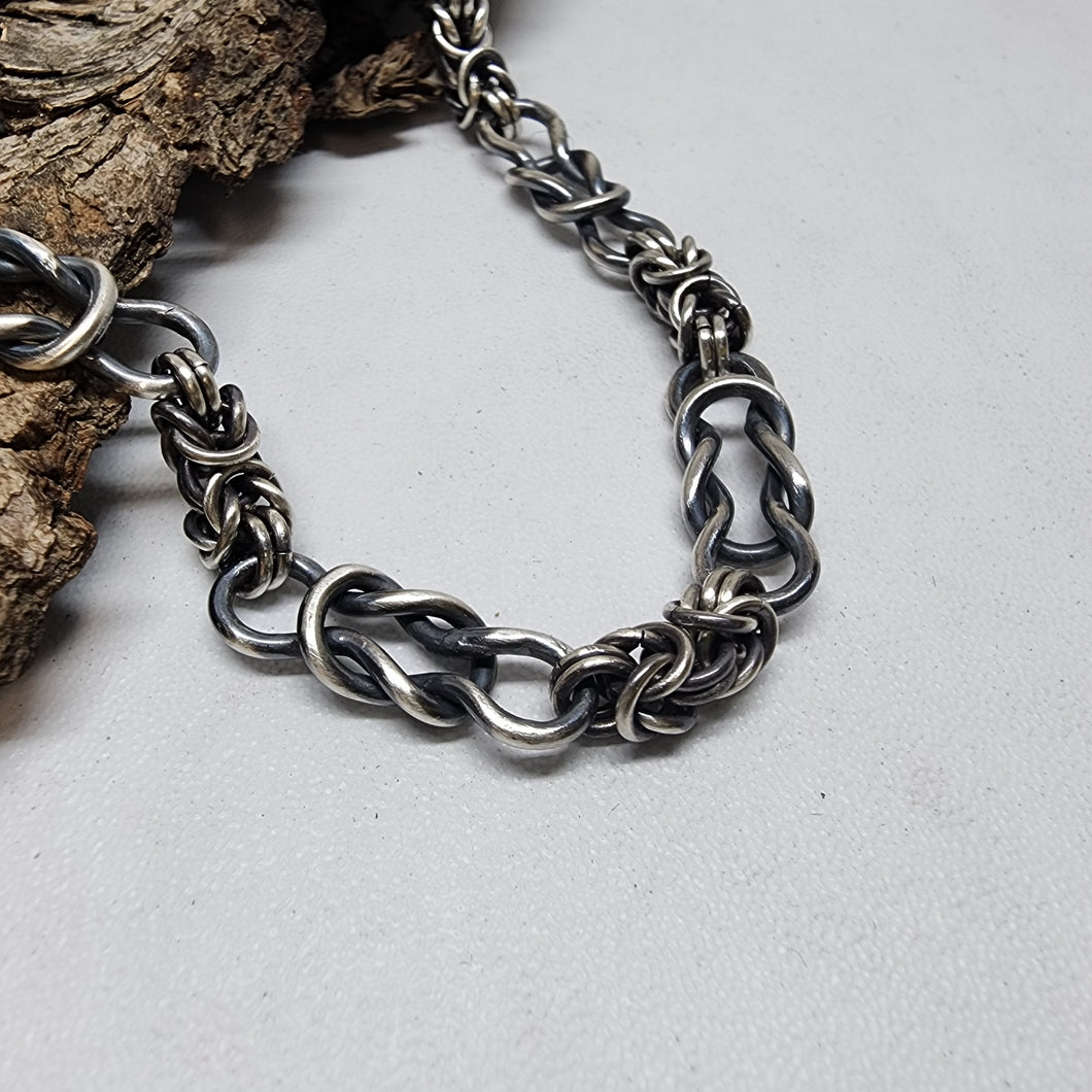 14 Celtic/18 Byzantine Chains and Bracelets (Oxidized)