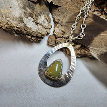 Load image into Gallery viewer, Green Royston Turquoise Pendant
