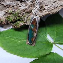 Load image into Gallery viewer, Petrified Opalized Wood Pendant
