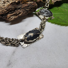 Load image into Gallery viewer, Black Buffalo Turquoise Bracelet
