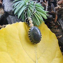 Load image into Gallery viewer, Blue Gray Pendant
