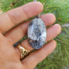 Load image into Gallery viewer, Simple Dendritic Opal Pendant
