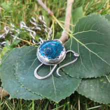 Load image into Gallery viewer, Azurite Windswept Pendant
