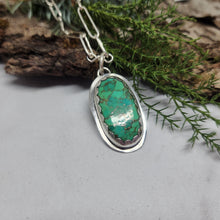 Load image into Gallery viewer, Green Mohave Turquoise Pendant

