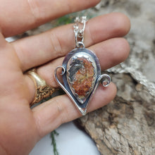Load image into Gallery viewer, Crazy Lace Agate Swirl Pendant

