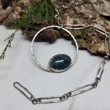 Load image into Gallery viewer, Turquoise Hoop Pendant
