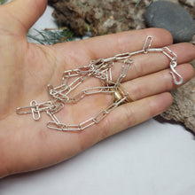 Load image into Gallery viewer, 18 Paperclip Chains and Bracelets (Shiny)
