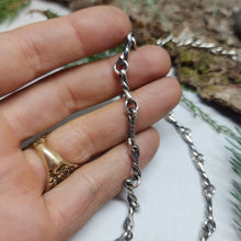 Load image into Gallery viewer, Half 12 Twisted Chains and Bracelets (Oxidized)
