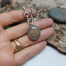Load image into Gallery viewer, Peach Moonstone Pendant
