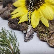 Load image into Gallery viewer, Mushrooms and Lichen Ocean Jaspers Pendant II
