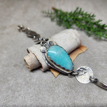 Load image into Gallery viewer, Amazonite and Butterfly Wing Journey Bracelet
