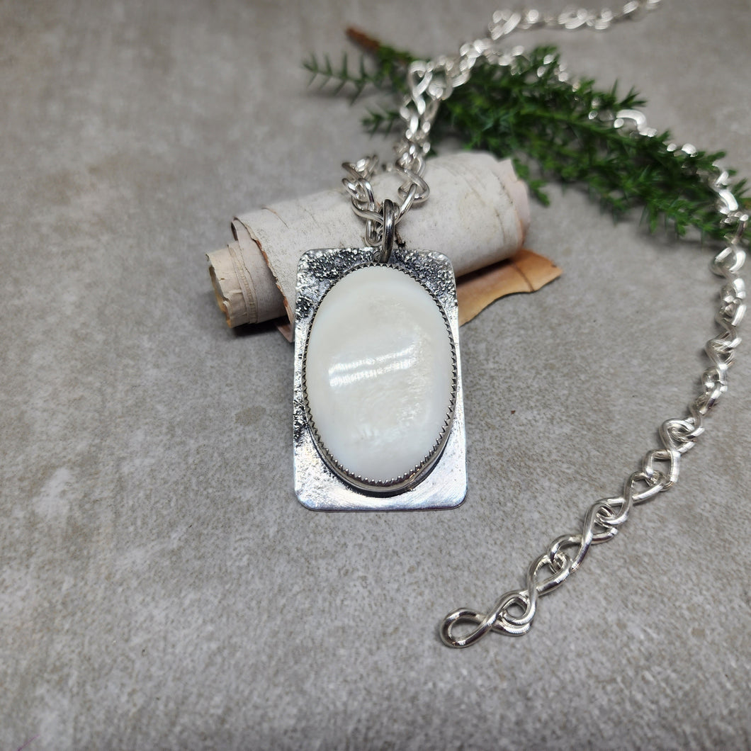 Mother Of Pearl Shell Pendant