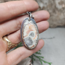 Load image into Gallery viewer, Crazy Lace Agate Pendant
