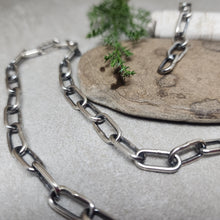Load image into Gallery viewer, 14 Paperclip Chains and Bracelets (Oxidized)
