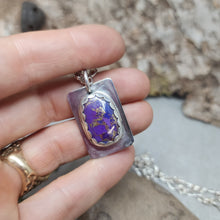 Load image into Gallery viewer, Purple Mohave Turquoise Pendant
