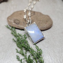 Load image into Gallery viewer, Rectangular Moonstone Pendant
