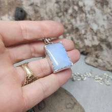 Load image into Gallery viewer, Rectangular Moonstone Pendant
