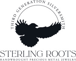 Logo of Sterling Roots Castorland NY Adirondack Silversmith