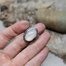 Load image into Gallery viewer, White Moonstone Ring
