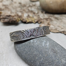 Load image into Gallery viewer, Reticulated Silver Cuff Bracelet
