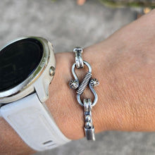 Load image into Gallery viewer, S-Hook Top Latching Bracelet
