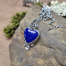Load image into Gallery viewer, Lapis Lazuli Heart Pendant
