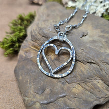 Load image into Gallery viewer, Framed Medium Heart Pendant
