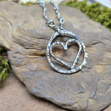 Load image into Gallery viewer, Framed Medium Heart Pendant
