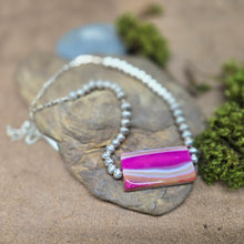 Load image into Gallery viewer, Pink Agate Beaded Necklace
