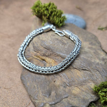 Load image into Gallery viewer, Double Foxtail Chain Link Bracelet
