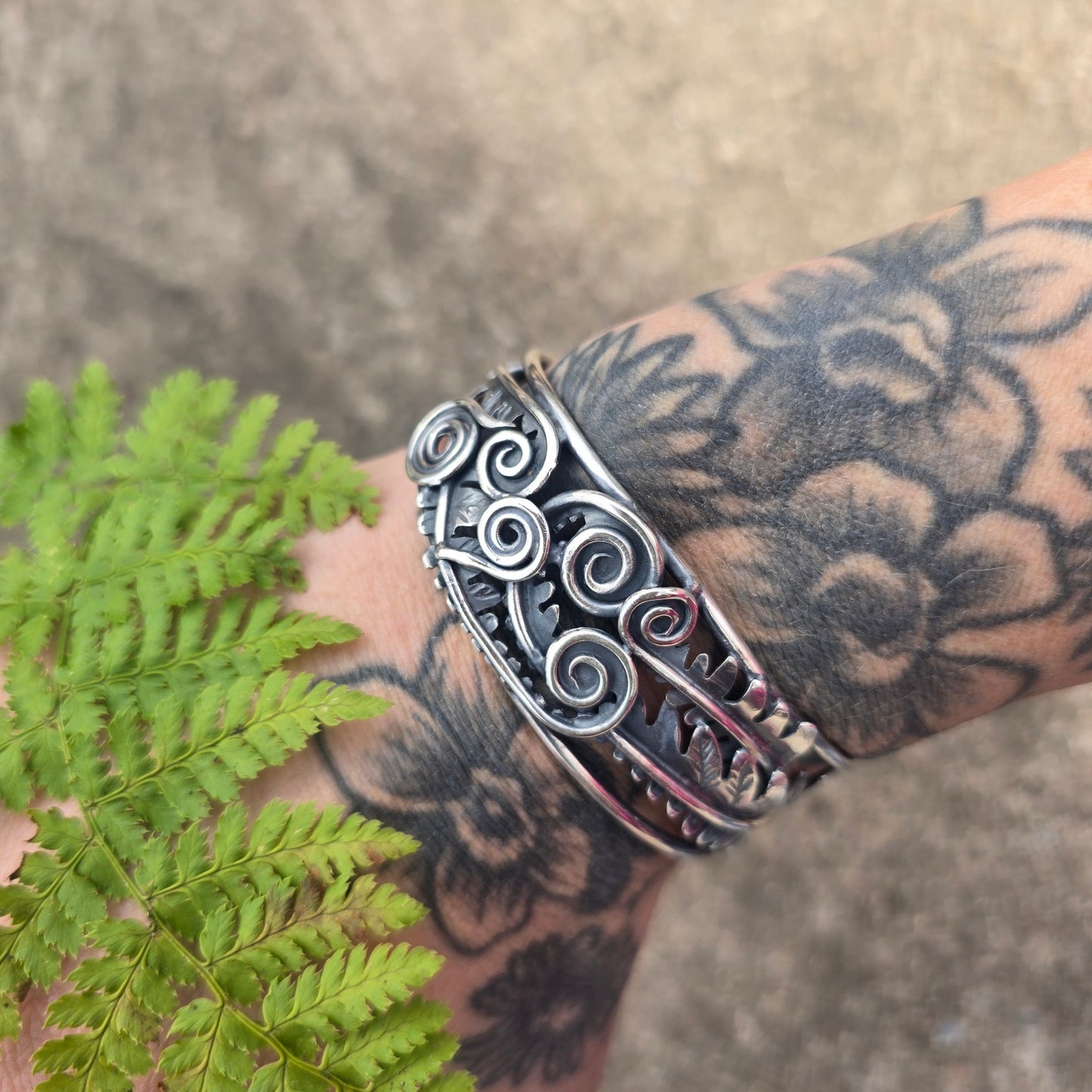 Fern Frond Cuff