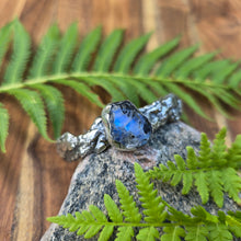 Load image into Gallery viewer, Molten Rainbow Moonstone Cuff
