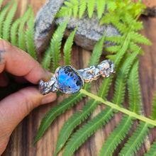 Load image into Gallery viewer, Molten Rainbow Moonstone Cuff
