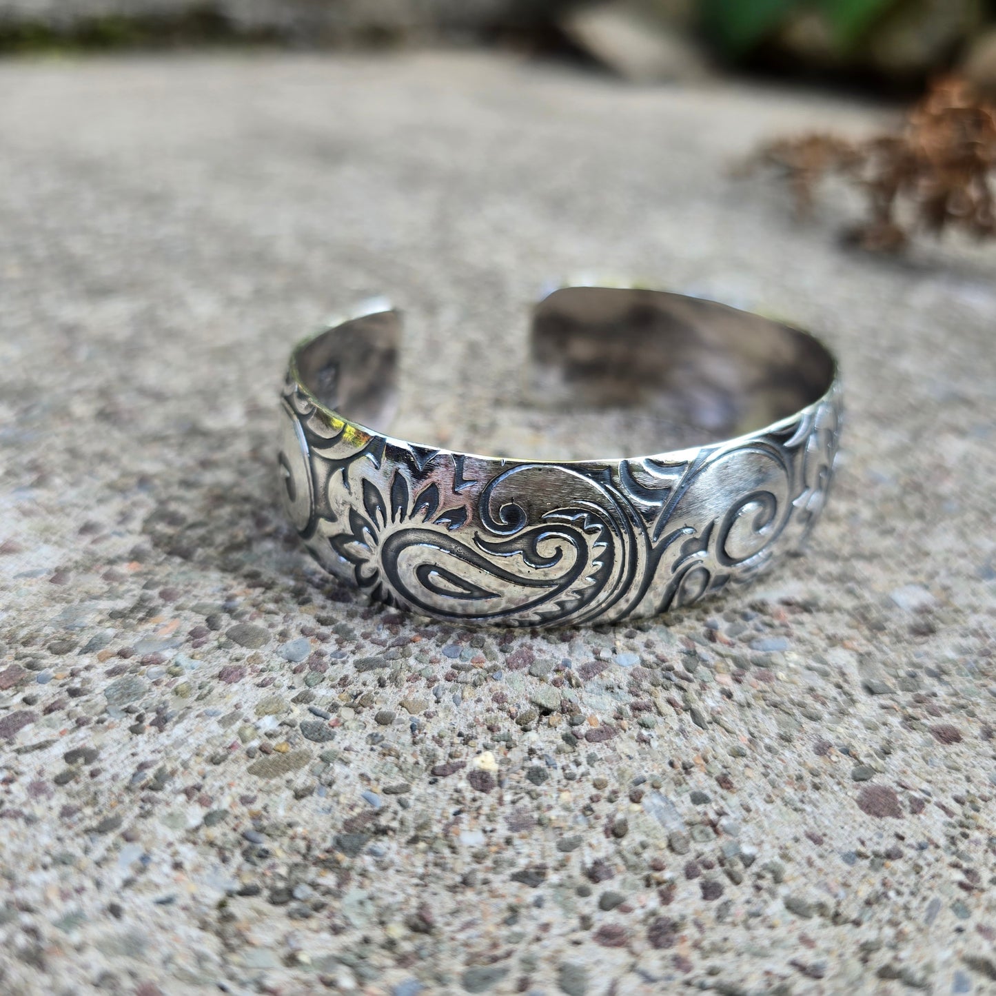 Paisley Domed Cuff