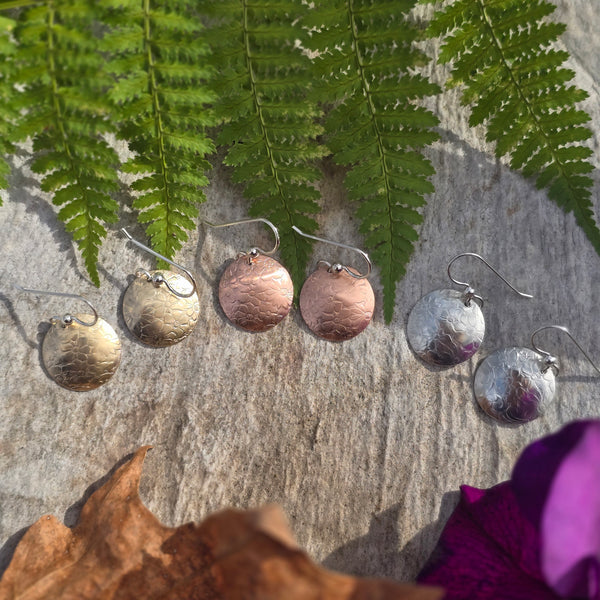 Hummingbird Flower Earrings