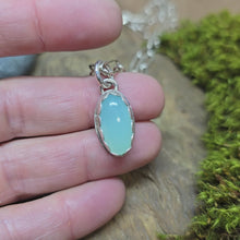 Load and play video in Gallery viewer, Chalcedony Pendant
