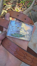 Load and play video in Gallery viewer, High Country Lake Belt Buckle
