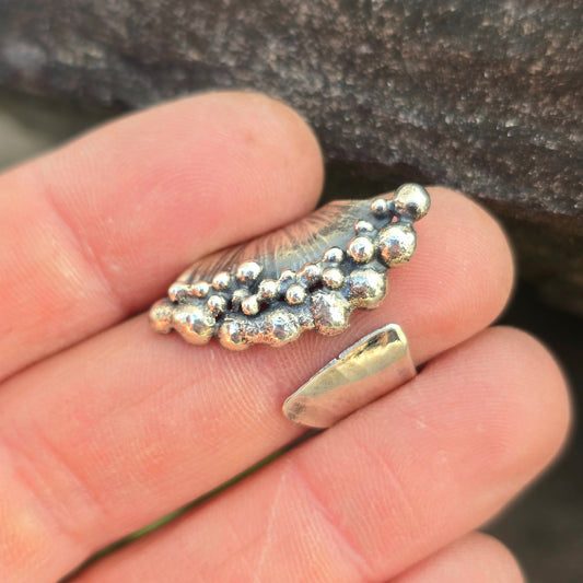 Pearl Ridge Rings — Sterling Silver Adjustable Band