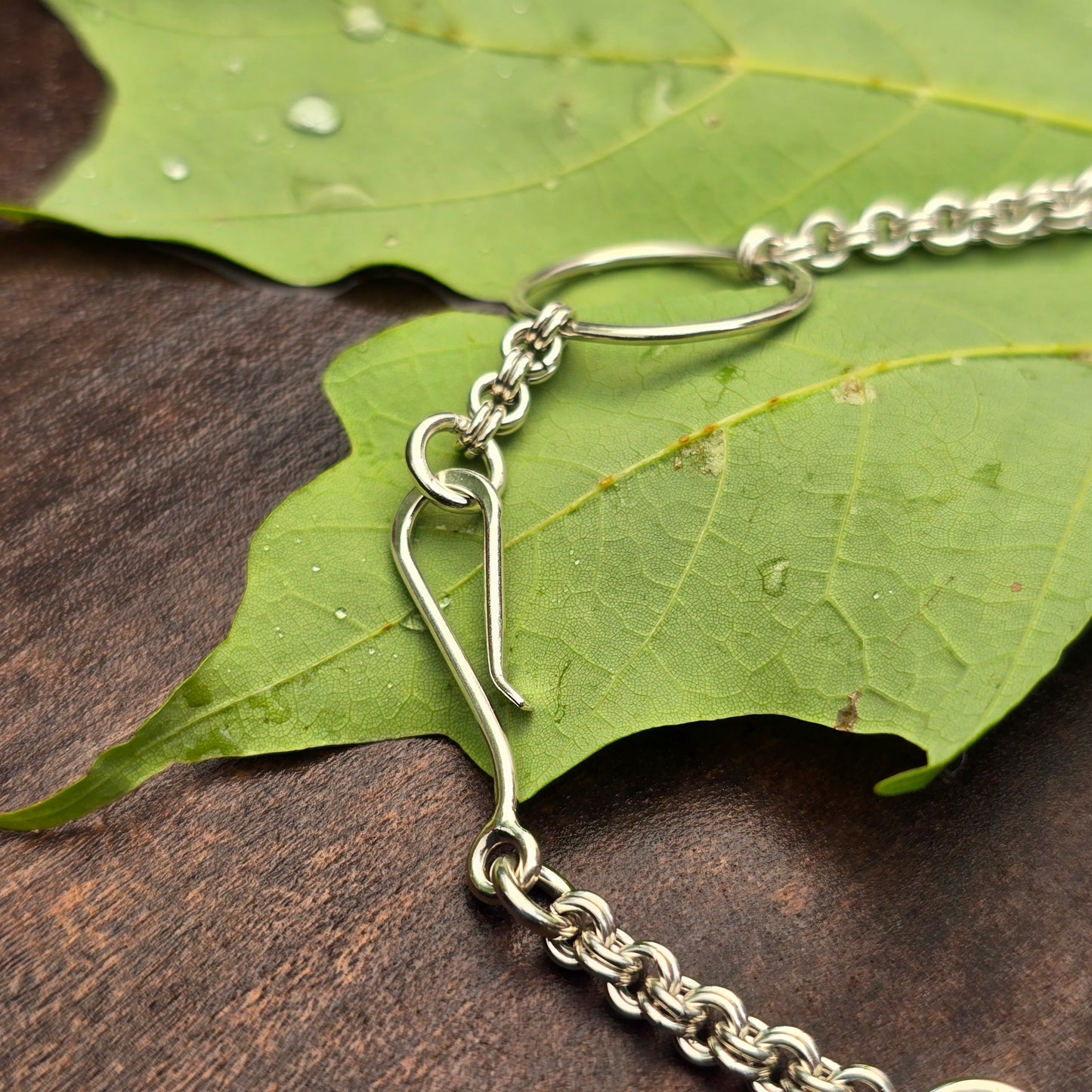 Chainmail Sterling Silver Necklace