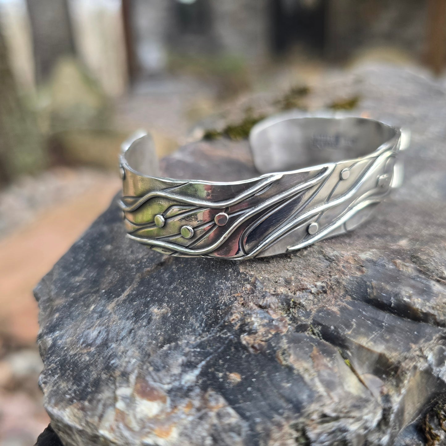 The River Collection Sterling Silver Cuff #1