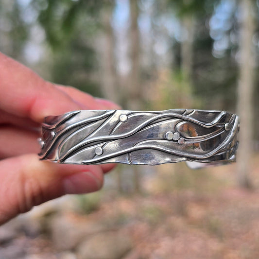 The River Collection Sterling Silver Cuff #1