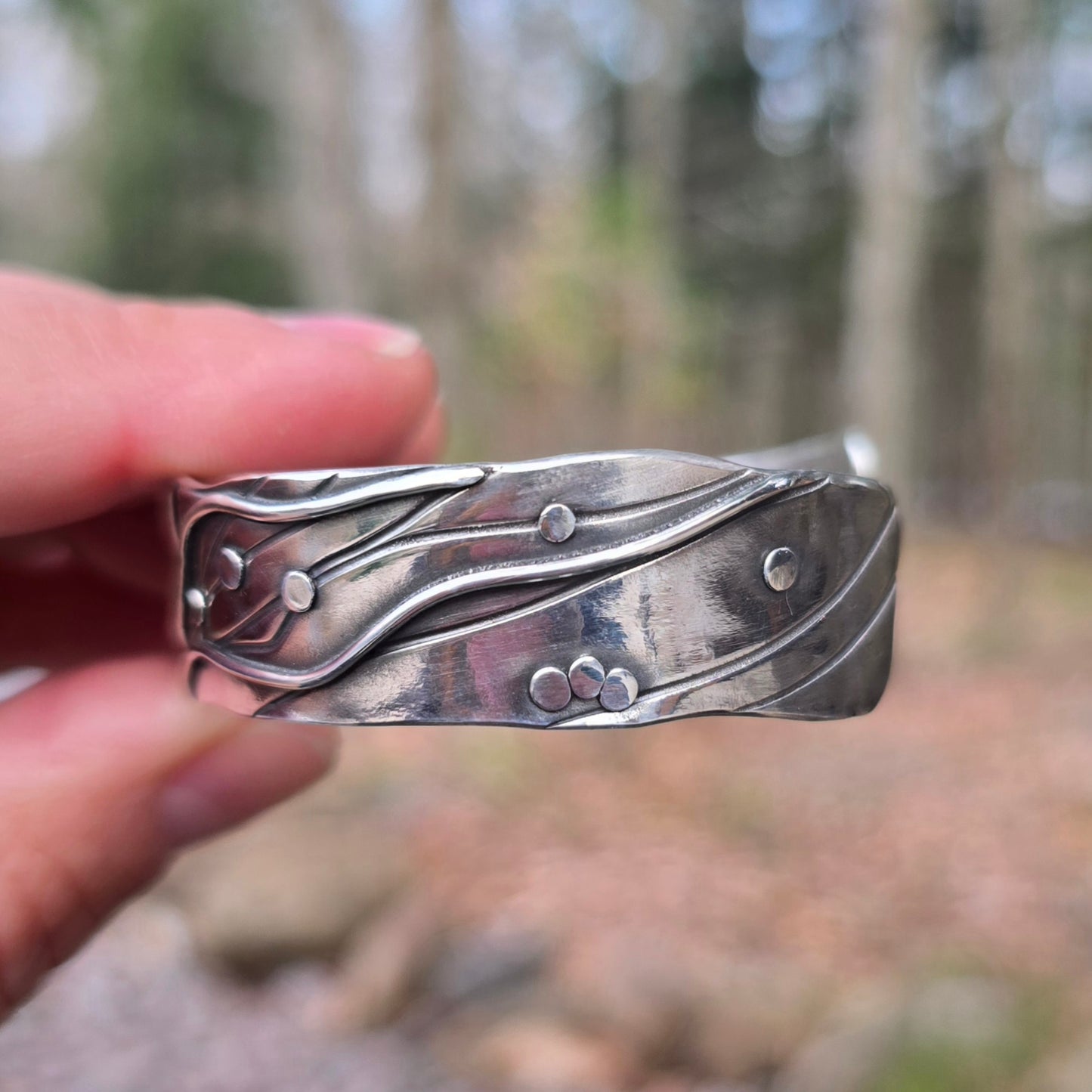 The River Collection Sterling Silver Cuff #1