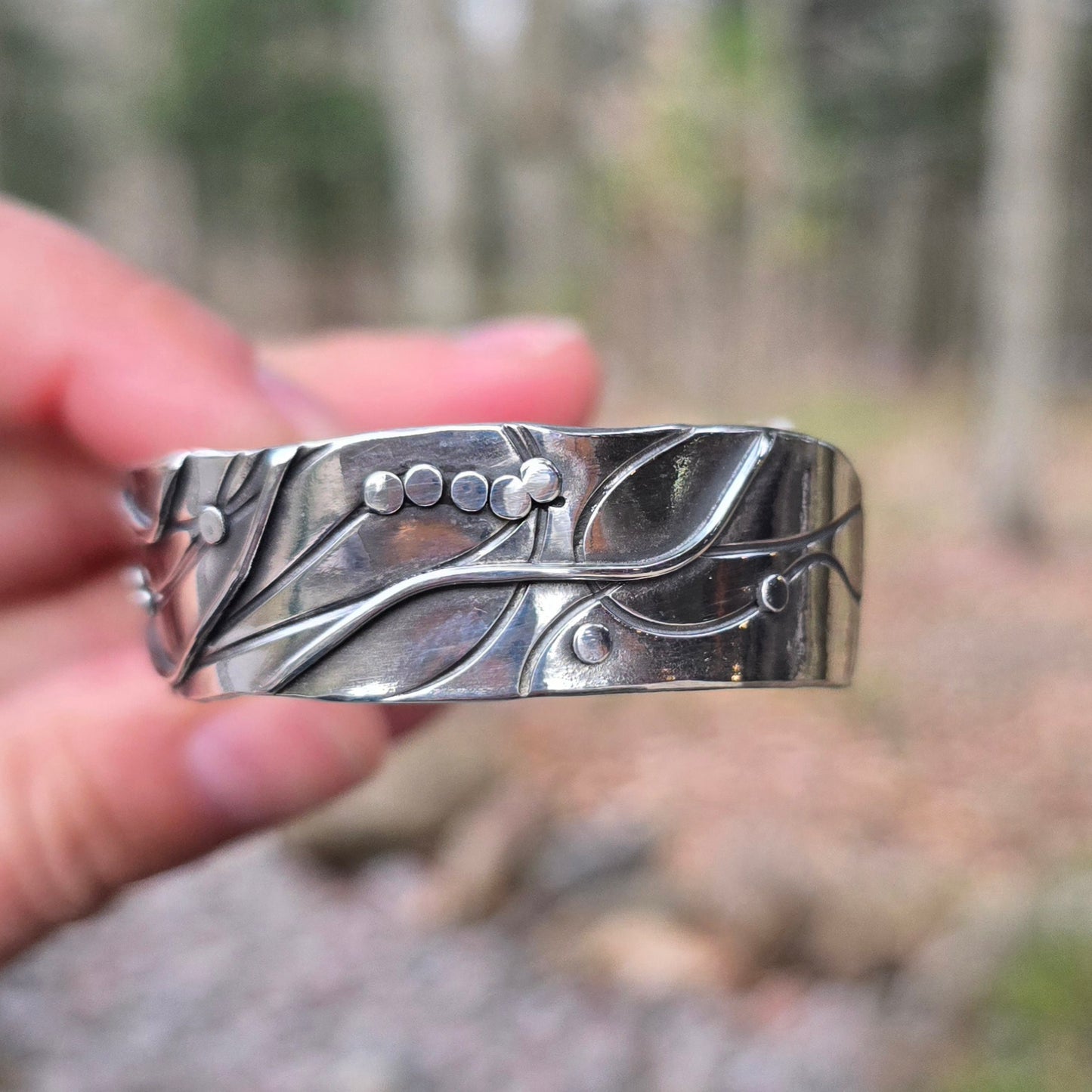 The River Collection Sterling Silver Cuff #1