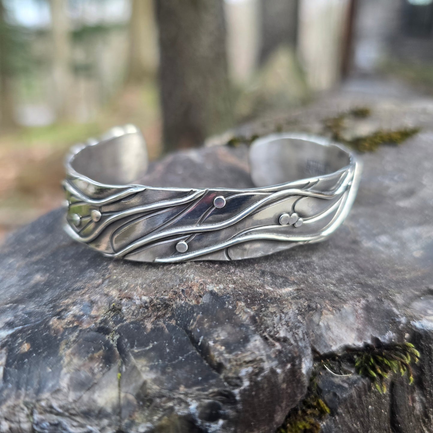 The River Collection Sterling Silver Cuff #1